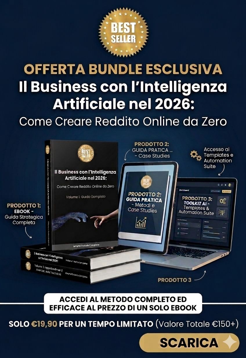 EDITORIA ONLINE | BUSINESS CON L'AI NEL 2026