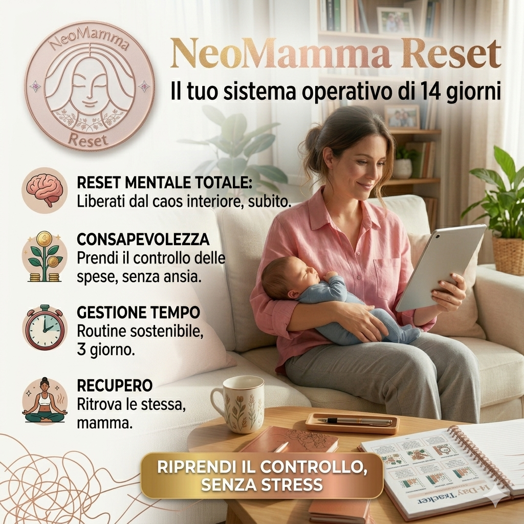 NEOMAMMA RESET- Riprendi il controllo della tua vita in 14 giorni